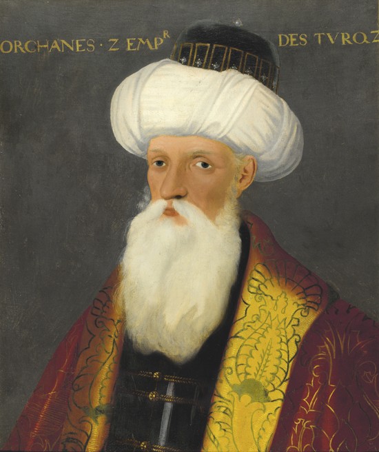 Portrait of Orhan I (1281-1362), Sultan of the Ottoman Empire od Unbekannter Künstler