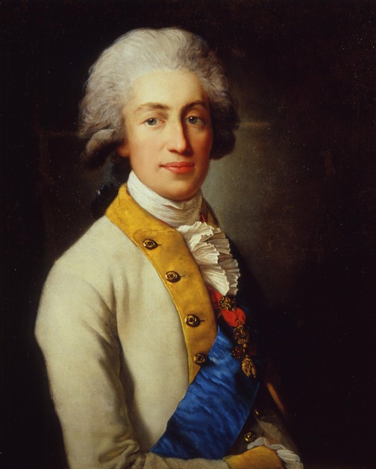Portrait of Prince Maximilian of Saxony (1759-1838) od Unbekannter Künstler