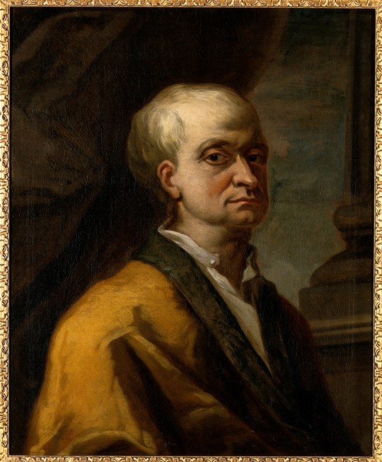 Portrait of Sir Isaac Newton (1642-1727) od Unbekannter Künstler