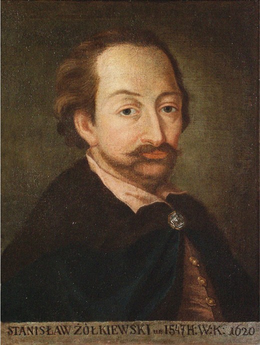 Portrait of Stanislaw Zolkiewski (1547-1620) od Unbekannter Künstler