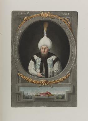 Portrait of Sultan Mustafa III (1717-1774)