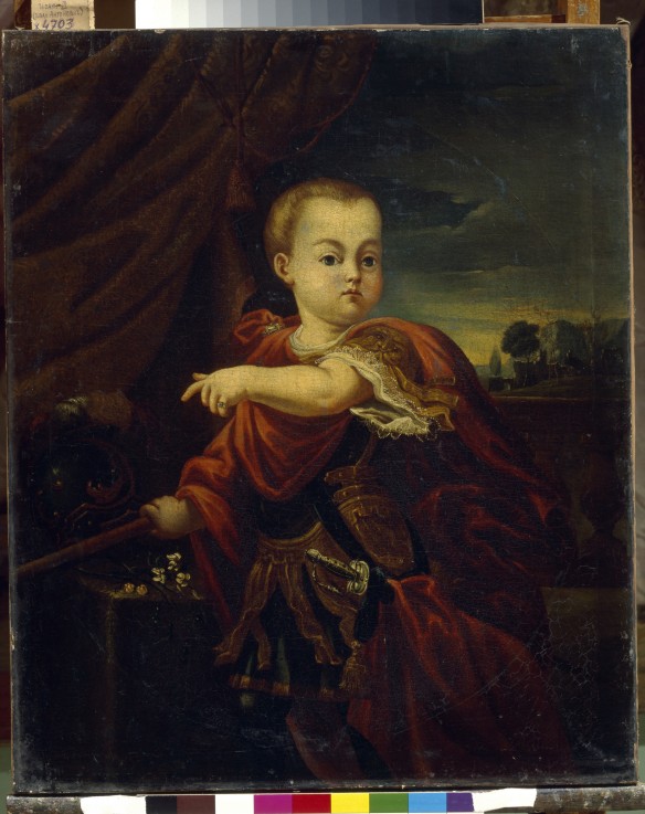 Portrait of the Tsar of Russia Ivan VI Antonovich (1740-1764) od Unbekannter Künstler