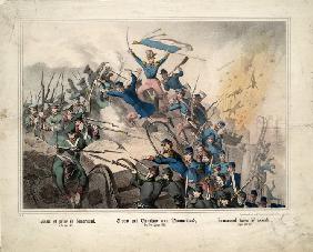The capture of Bomarsund on August 15, 1854