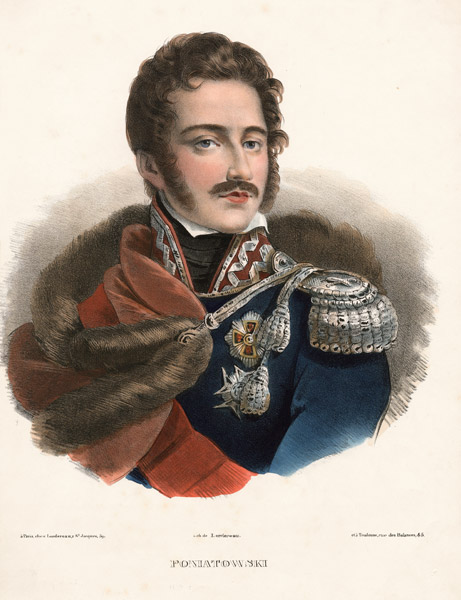 Prince Józef Poniatowski od Unbekannter Künstler