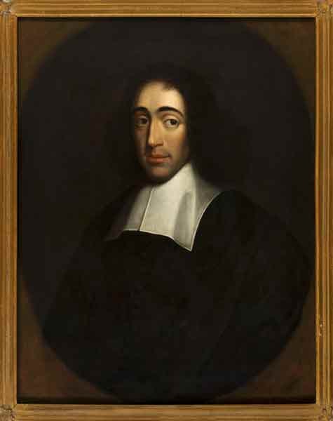 Portrait of Baruch Spinoza od Unbekannter Künstler