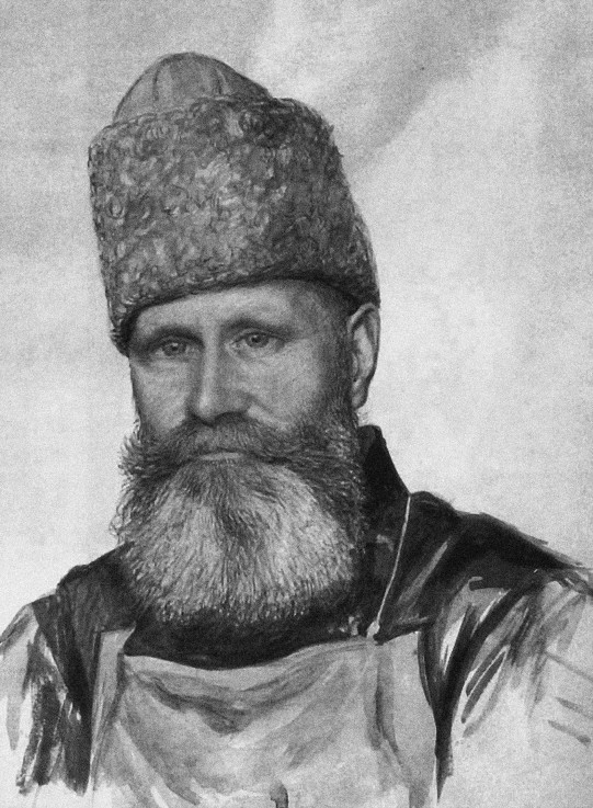Vladimir Fyodorovich Dzhunkovsky (1865-1938) in the Taganka Prison od Unbekannter Künstler