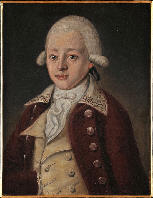 Wolfgang Amadeus Mozart (1756-1791) od Unbekannter Künstler