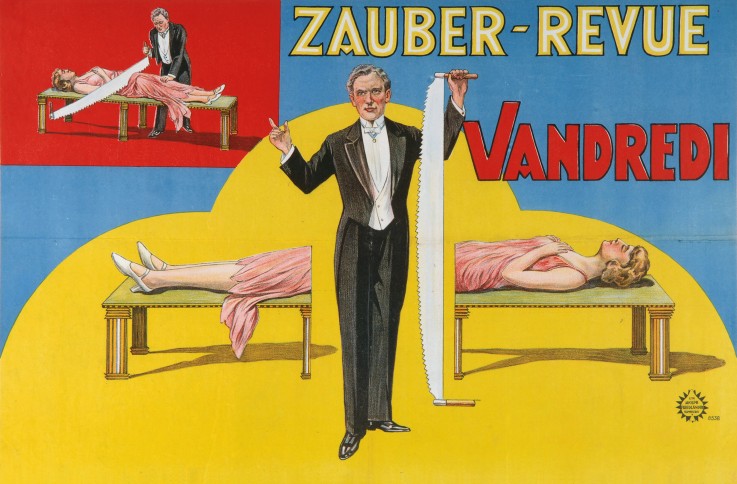 Vandredi Magic Revue (Poster) od Unbekannter Künstler