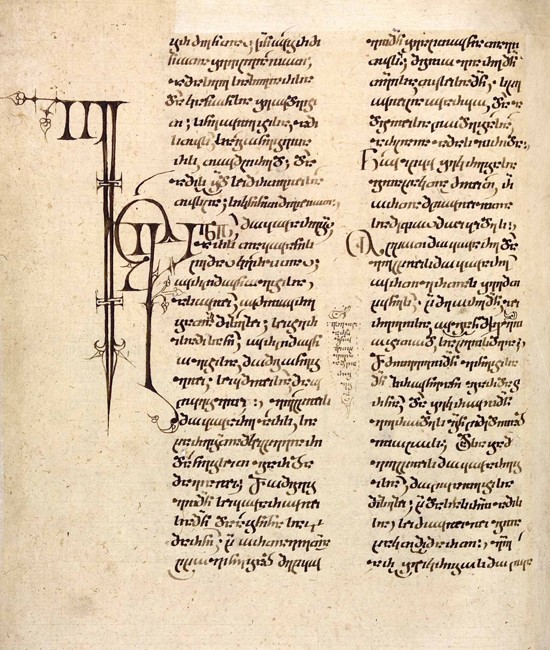 Georgian-language Manuscript od Unbekannter Meister