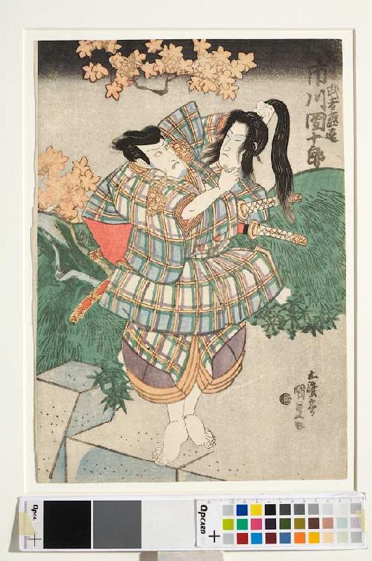 Ichikawa Ebizo V od Utagawa Kunisada
