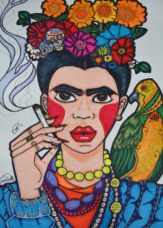 Frida Kahlo  od Vadim Gild