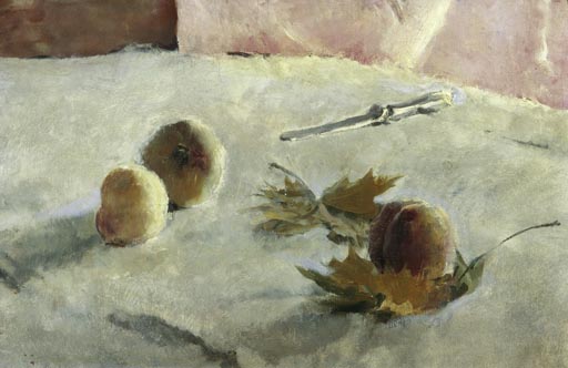 Maedchen mit Pfirsichen od Valentin Alexandrowitsch Serow