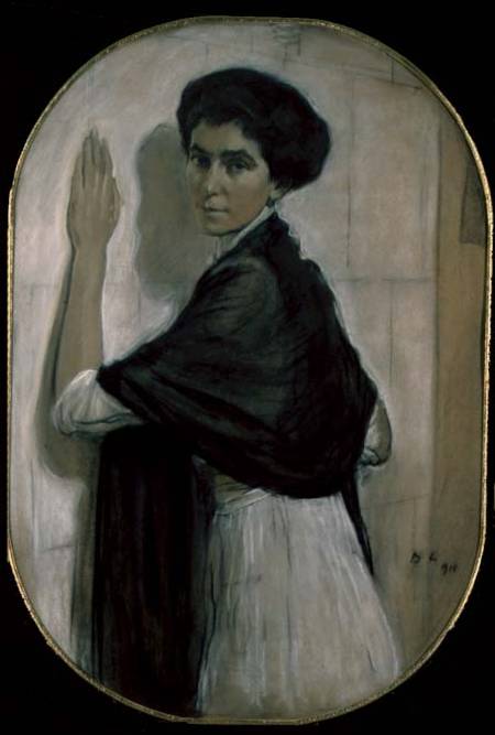 Portrait of Countess Olsuphyev od Valentin Alexandrowitsch Serow