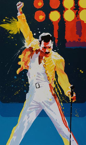 Freddie Mercury od Pavel van Golod