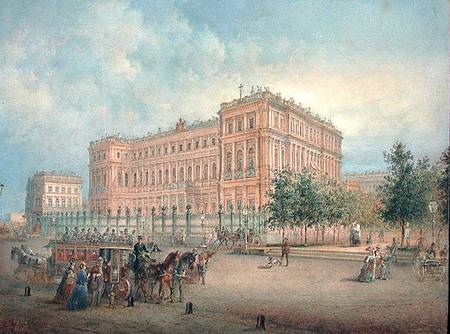 View of the Nikolayevsky Palace, St. Petersburg od Vasili Semenovich Sadovnikov