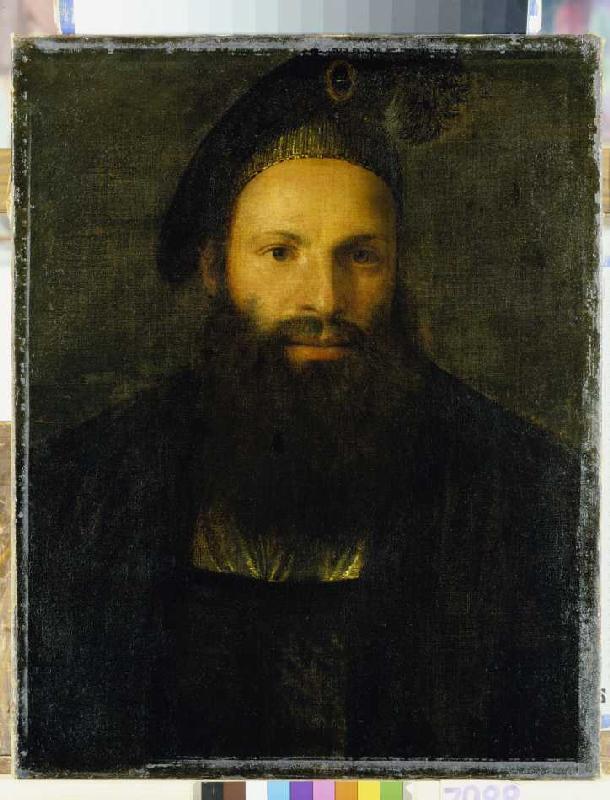 Portrait of Pietro Aretino od Venezianisch