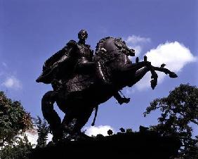 Monumento a Simon Bolivar nella Piazza Bolivar