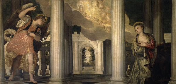 P.Veronese, The Annunciation od Veronese, Paolo (eigentl. Paolo Caliari)