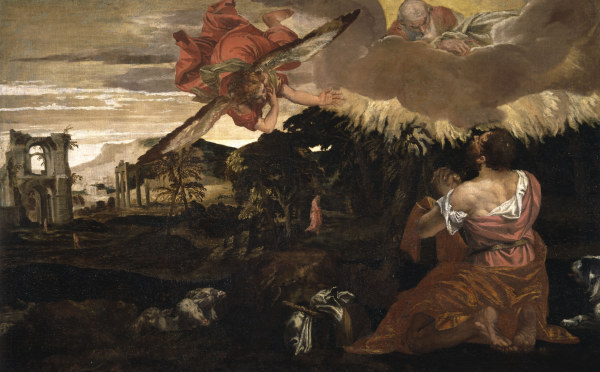 P.Veronese, Moses and the burning bush od Veronese, Paolo (eigentl. Paolo Caliari)