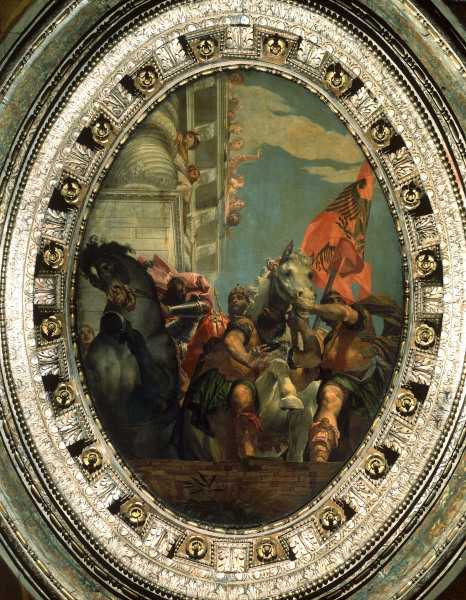 The Triumph of Mordecai/ Veronese/ 1555 od Veronese, Paolo (eigentl. Paolo Caliari)