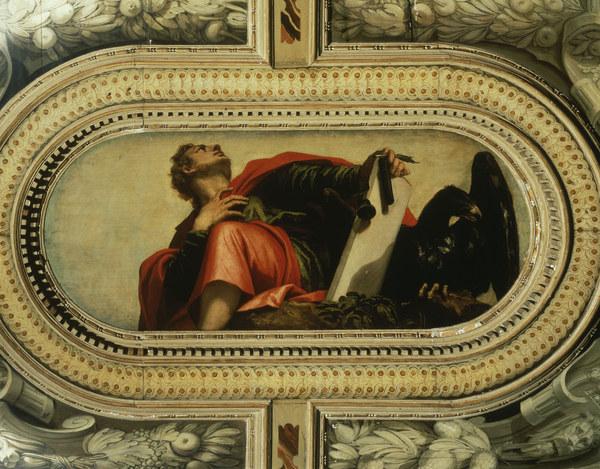 John the Evangelist / Veronese / 1555 od Veronese, Paolo (eigentl. Paolo Caliari)