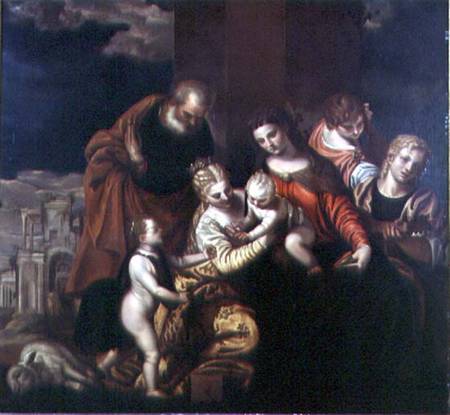 The Mystic Marriage of St. Catherine od Veronese, Paolo (eigentl. Paolo Caliari)