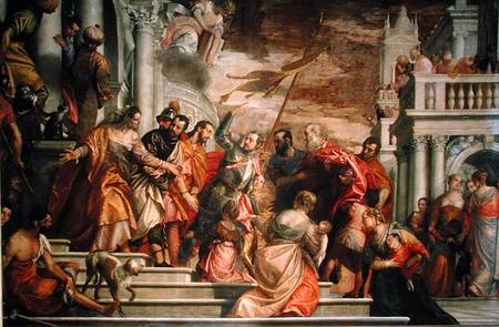 St. Sebastian Inciting Marcellus and Marcellinus who are Being Led to Martyrdom od Veronese, Paolo (eigentl. Paolo Caliari)