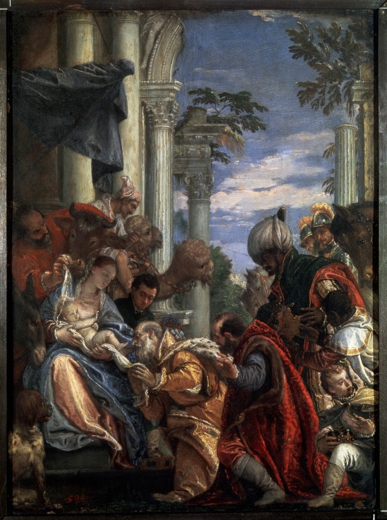 The Adoration of the Magi od Veronese, Paolo (eigentl. Paolo Caliari)