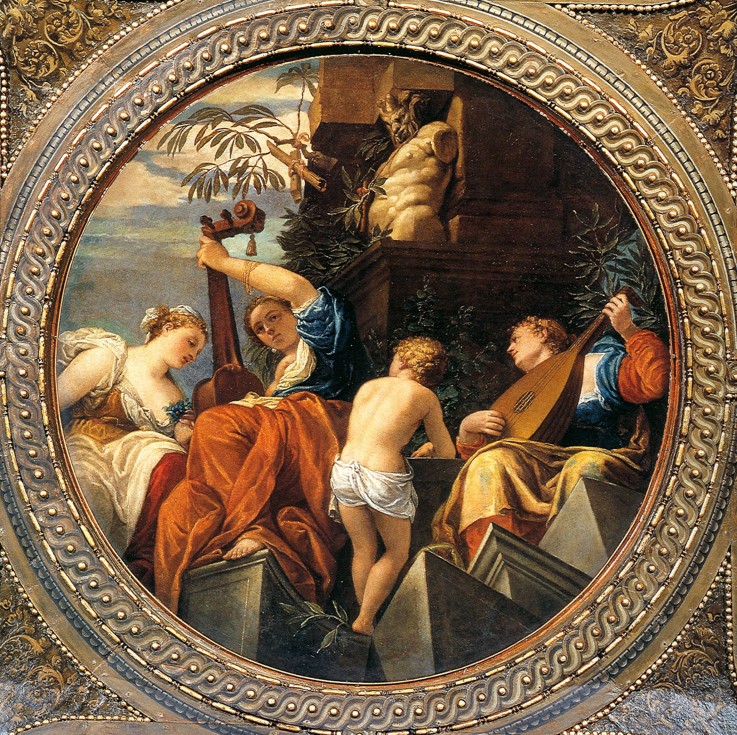 Allegory of Music od Veronese, Paolo (eigentl. Paolo Caliari)