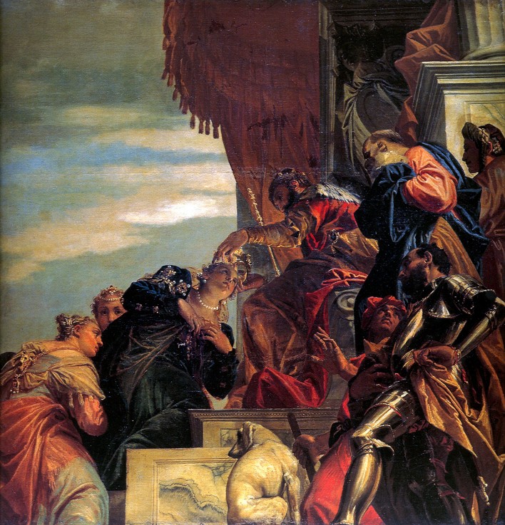 The Coronation of Esther od Veronese, Paolo (eigentl. Paolo Caliari)