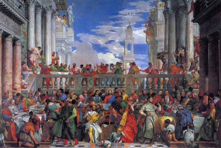 The Wedding Feast at Cana od Veronese, Paolo (eigentl. Paolo Caliari)