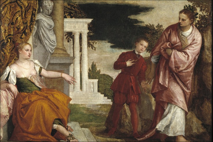 Young Man Between Virtue and Vice od Veronese, Paolo (eigentl. Paolo Caliari)