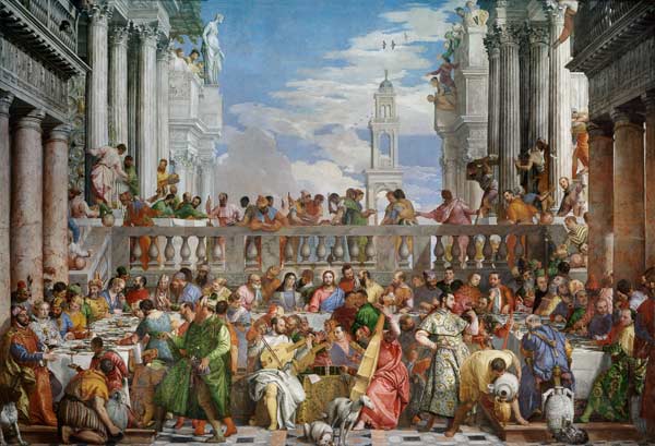 Wedding to Kanaa od Veronese, Paolo (eigentl. Paolo Caliari)