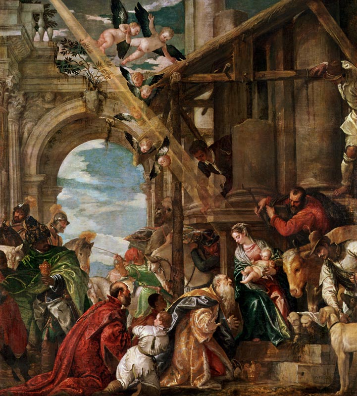 Adoration of the Kings od Veronese, Paolo (eigentl. Paolo Caliari)