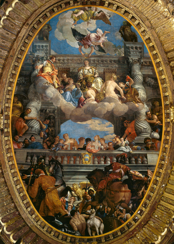 Veronese, Triumph of Venice / painting od Veronese, Paolo (eigentl. Paolo Caliari)