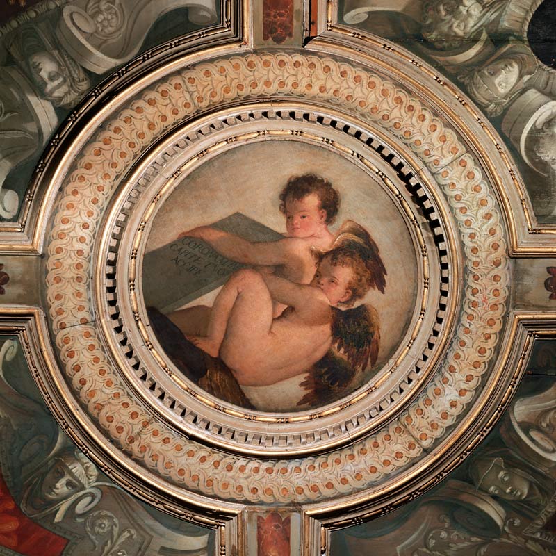 Winged Putti, from the ceiling of the sacristy od Veronese, Paolo (eigentl. Paolo Caliari)