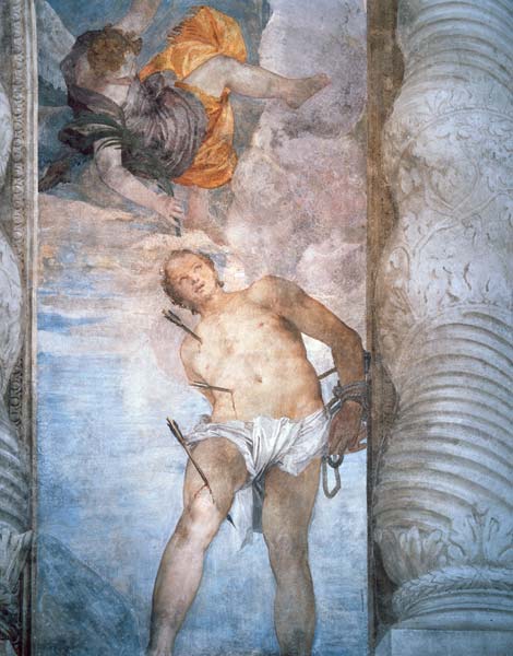 Martyrdom of St. Sebastian  (detail) od Veronese, Paolo (eigentl. Paolo Caliari)