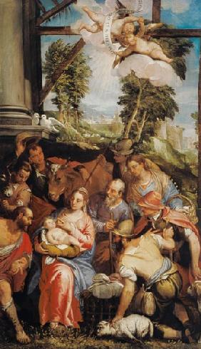 Veronese Family / Adoration of Shepherds