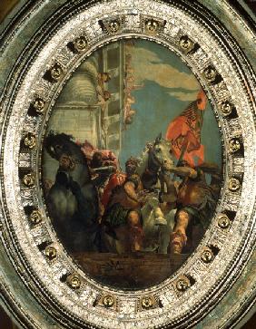 The Triumph of Mordecai/ Veronese/ 1555