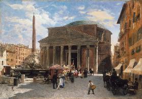 The pantheon in Rome.