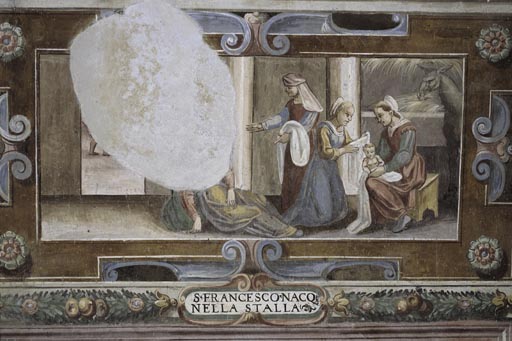 Die Geburt des Heiligen Franziskus od Vetralla Latium