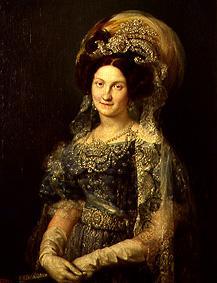 Maria Christina of Borbon od Vicente López y Portaña