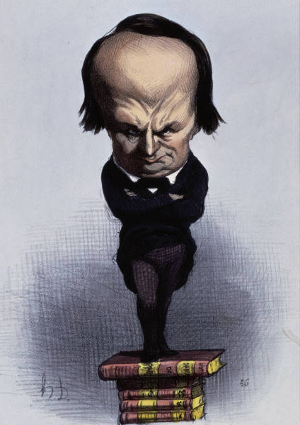 Victor Hugo / Caricature de H. Daumier od Victor Hugo
