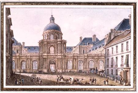 View of the Palais du Senat Conservateur (Le Luxembourg) Paris od Victor Jean Nicolle