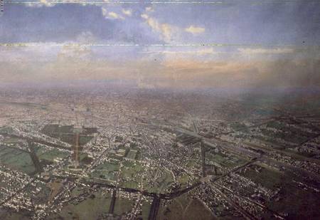 Aerial View of Paris od Victor Naulet