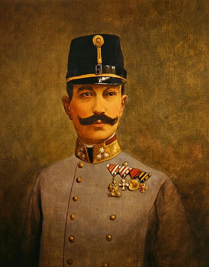 General Eduard von Bohm-Ermolli, c.1916 od Vienna Nedomansky Studio