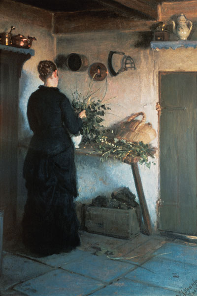 Lady in the Kitchen od Viggo Johansen