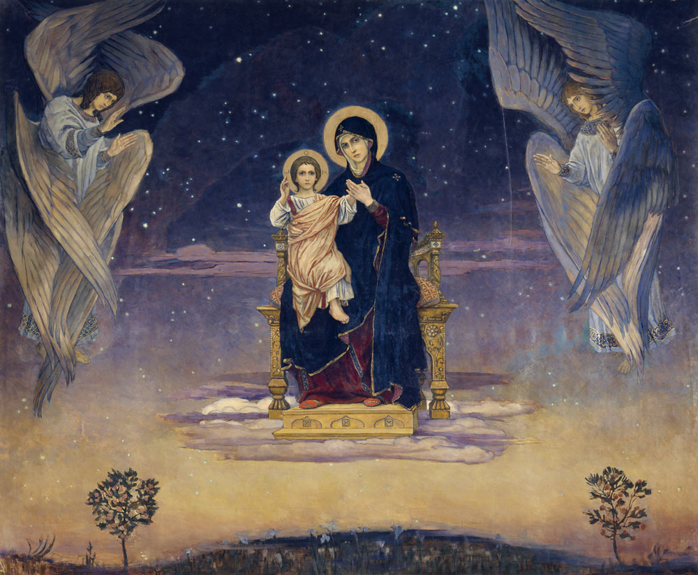 The Virgin od Viktor Michailowitsch Wasnezow