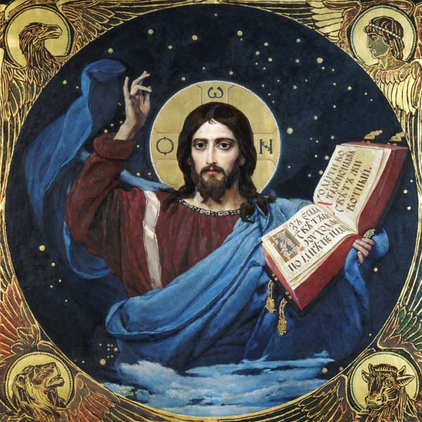 Christ Pantocrator od Viktor Michailowitsch Wasnezow