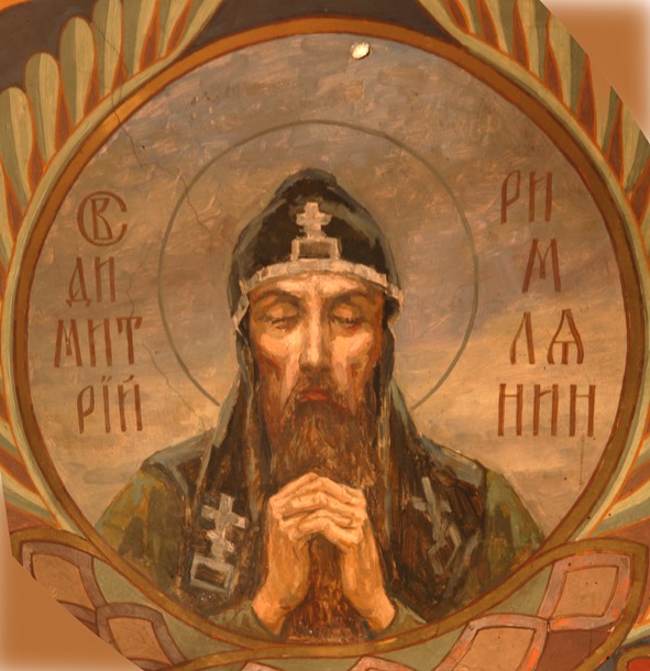Saint Demetrius of Alexandria od Viktor Michailowitsch Wasnezow
